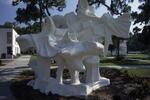 Cartlidge Sculpture in Palmer Courtyard, May 1998 by New College of Florida