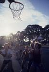 Basketball in Parking Lot, January 1977 by New College of Florida