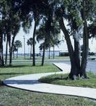 Pathway Facing Airport, Back of Hamilton, May 1973 by New College of Florida