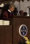 NC Commencement, J. Moseley, May 1986 by New College of Florida