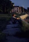 Student by Bay, September 1977 by New College of Florida