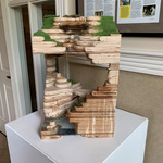 Wooden Model Landscape by unknown