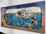 Plastic Pollution Project Mural by unknown