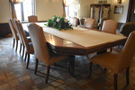 Banquet Size Dining Table by unknown